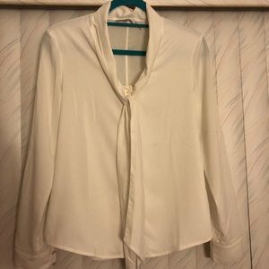 White Calvin Klein Blouse